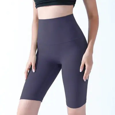 Sculpting High-Waist Workout Shorts