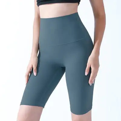Sculpting High-Waist Workout Shorts