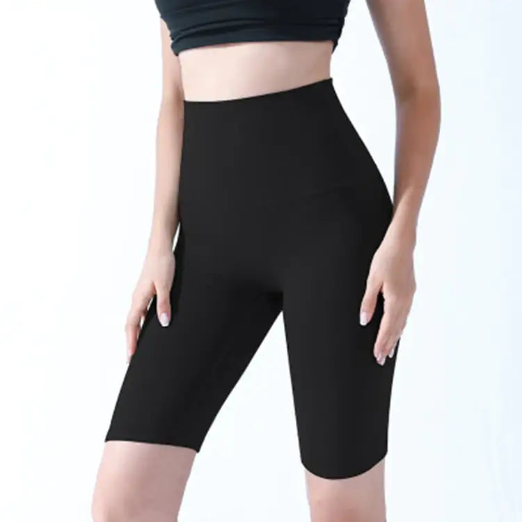 Sculpting High-Waist Workout Shorts
