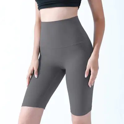 Sculpting High-Waist Workout Shorts