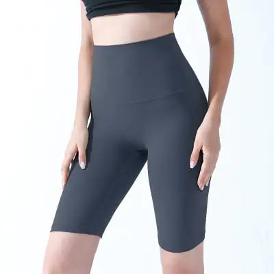 Sculpting High-Waist Workout Shorts