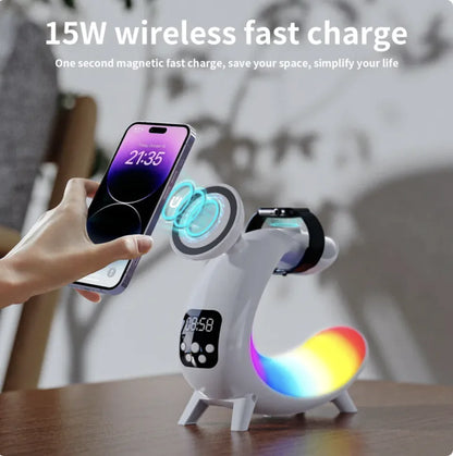 Multi-function Wireless Charging Lamp