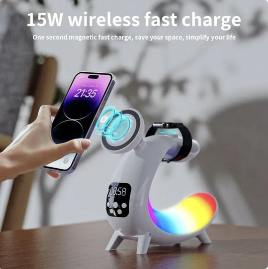 Multi-function Wireless Charging Lamp
