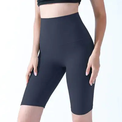 Sculpting High-Waist Workout Shorts