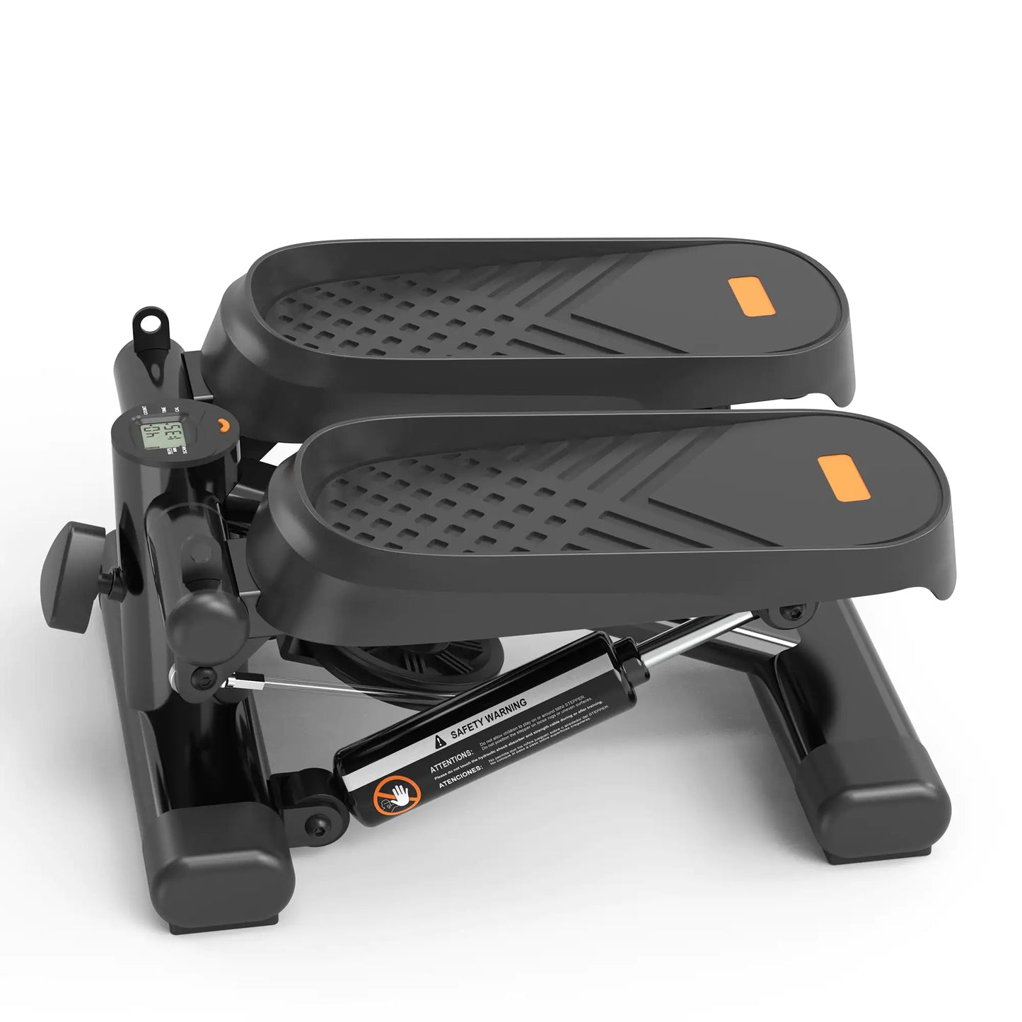 Compact Power Stepper – 330LBS Home Workout Machine with Resistance Bands & LCD Tracker for Cardio, Toning & Office Fitness